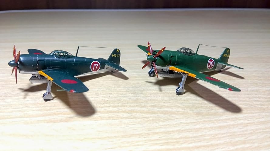 Amazon | プラッツ 1/144 日本海軍 局地戦闘機 紫電改 (後期型) 第343